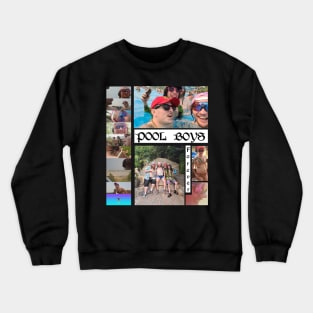 Pool Boys Collage Crewneck Sweatshirt